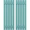 Ekena Millwork Americraft 5-Board, 2 Batten Exterior Real Wood Spaced Board-n-Batten Shutters, ARW101SB519X52PTH, PR ARW101SB519X52PTH - alternate 1
